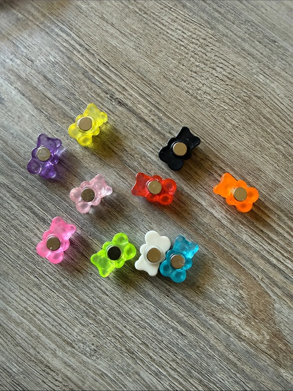 ❤️ free with purchase ❤️Assorted Color 10 mini Gummy Bear magnets